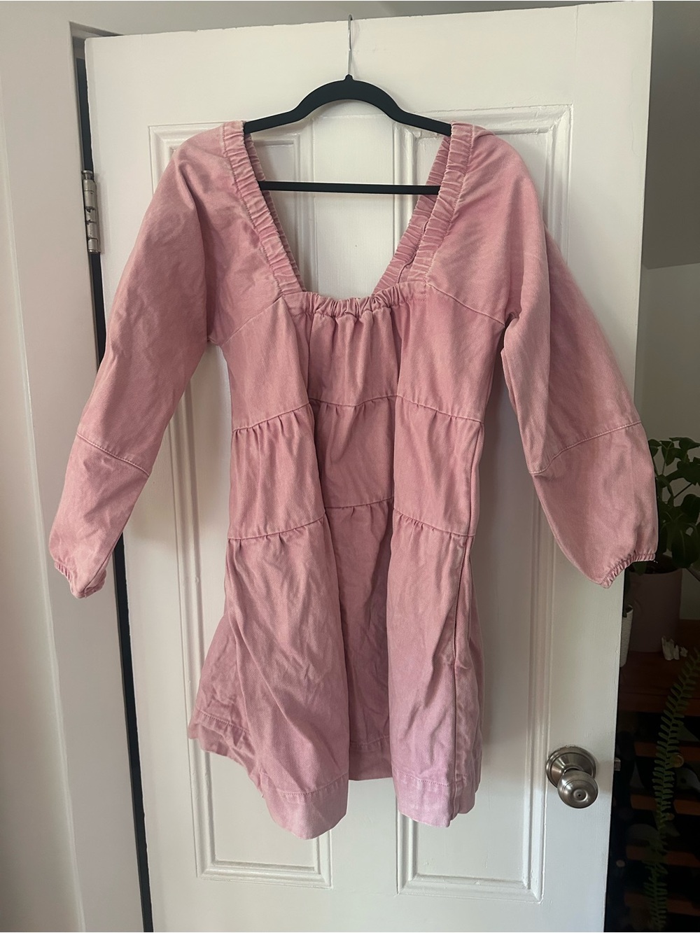 Free People Dusty Pink Jean Dress